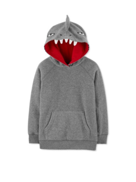 Image for Kids Girl's Plain Sweaters One Pocket,Grey