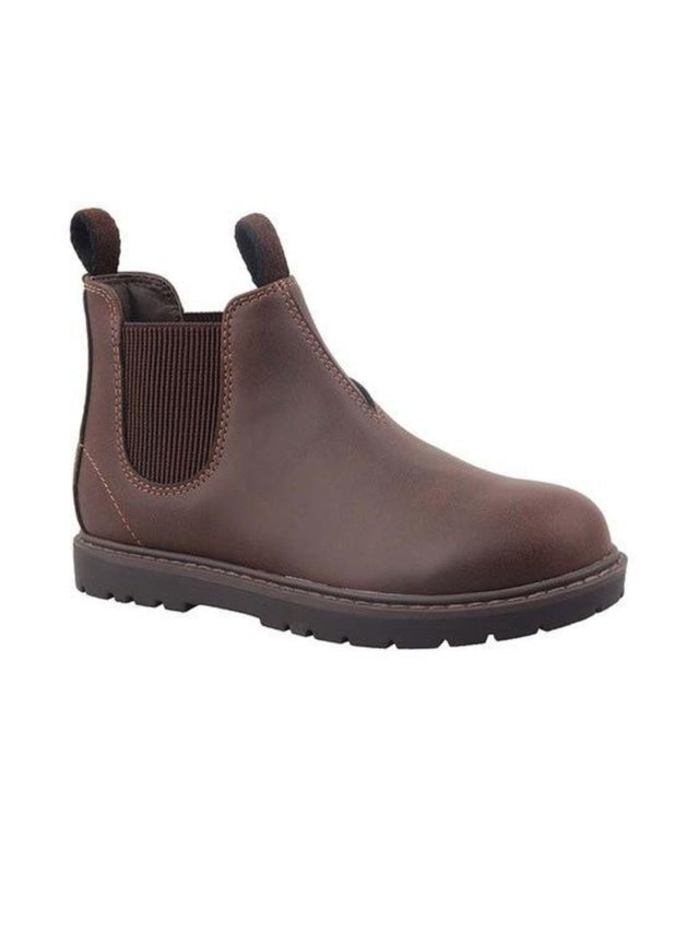 Image for Kids Boy's Plain Ankle Boots,Brown