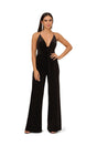 Image for Women's Rhine Stone Jumpsuit,Black