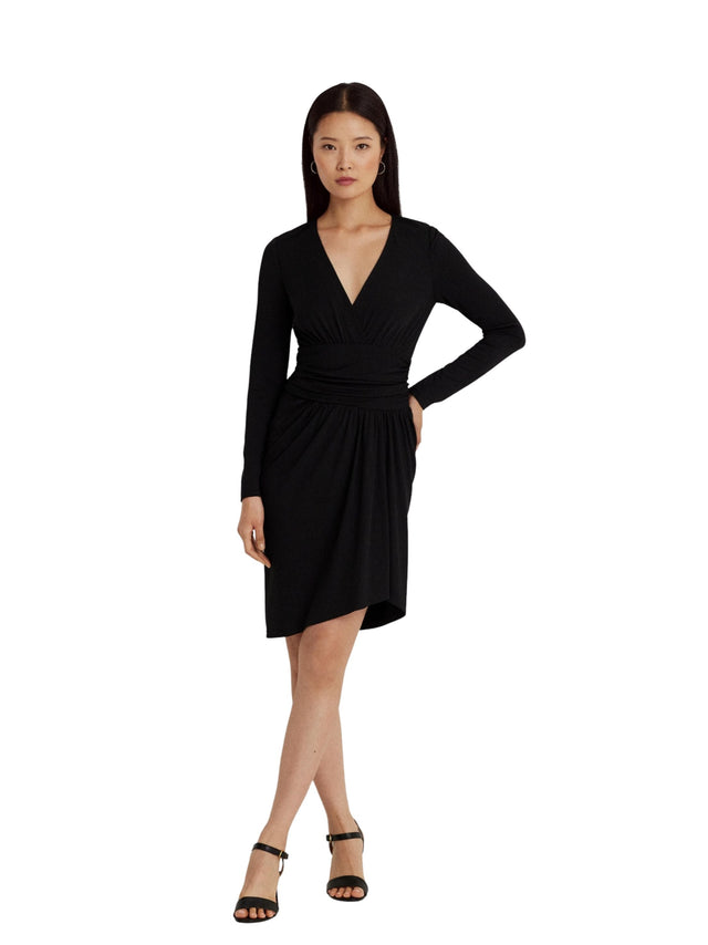 Image for Women's Ruffled Dress,Black