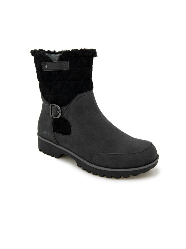 Image for Women's Plain Ankle Boots, Grey/Black