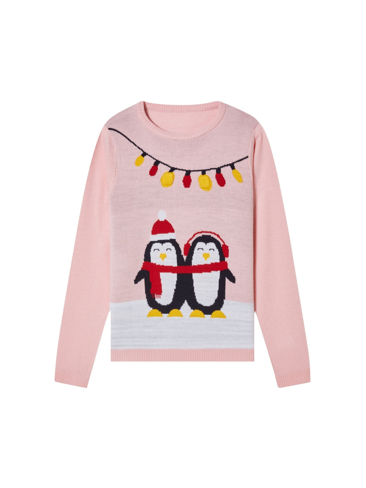 Image for Kids Girl's�Graphic Printed christmas Sweaters,Pink