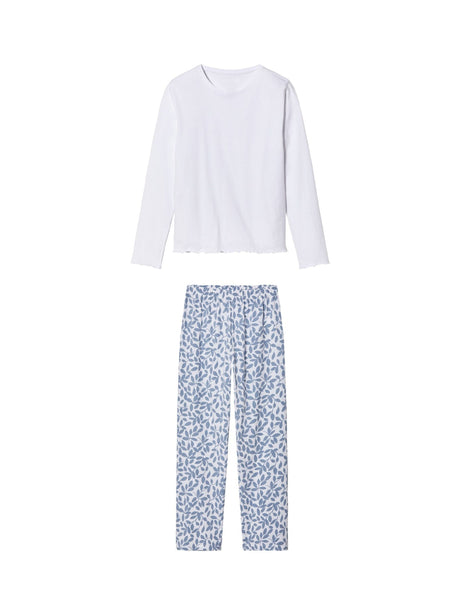 Image for Kids Girl's  Printed Sleepwear Set,white