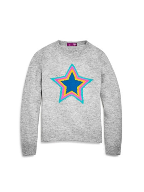 Image for Kids Girl's Graphic Printed Sweaters,Grey