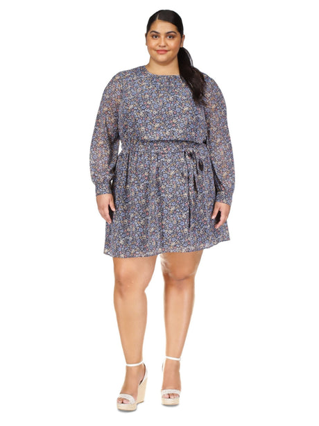 Image for Women's Floral Printed Dress,Multi