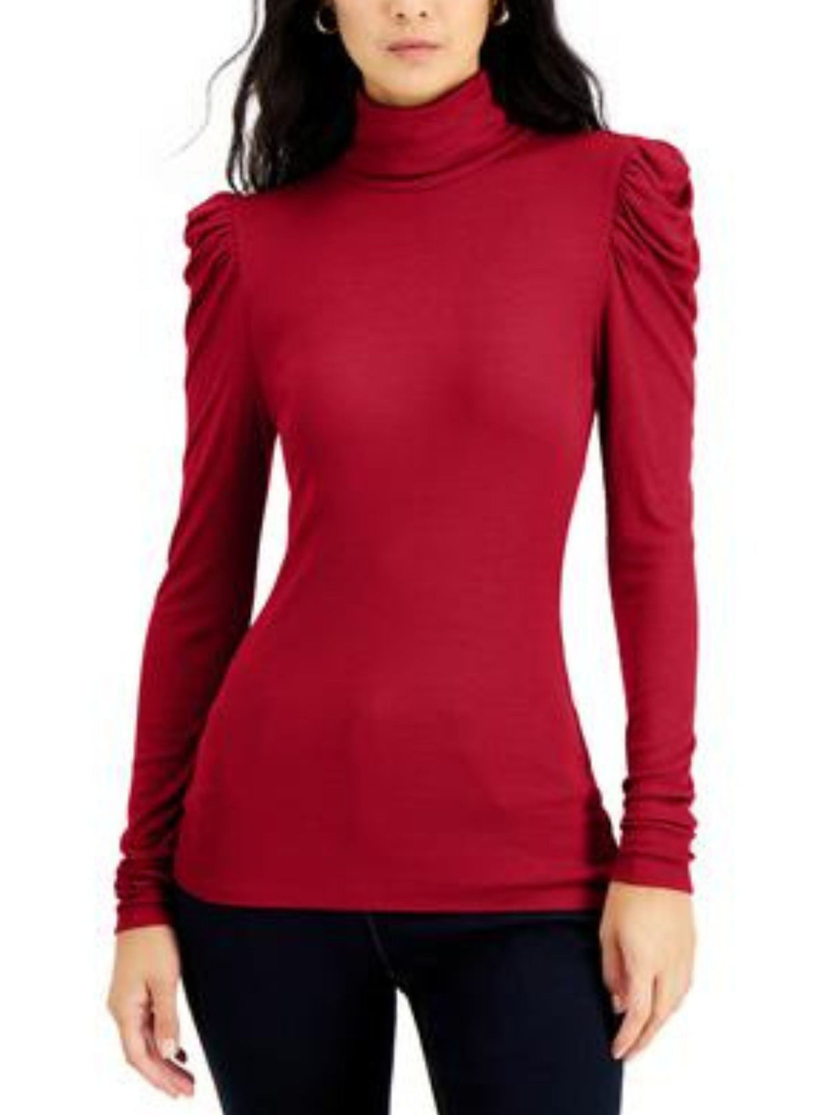 Image for Women's Ribbed Top,Red