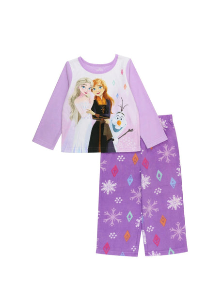 Image for Kids Girl's Graphic Printed Sleepwear Set,Purple