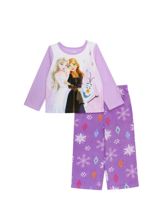 Image for Kids Girl's Graphic Printed Sleepwear Set,Purple