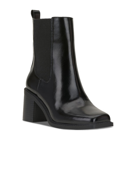 Image for Women's Plain Ankle B oots,Black