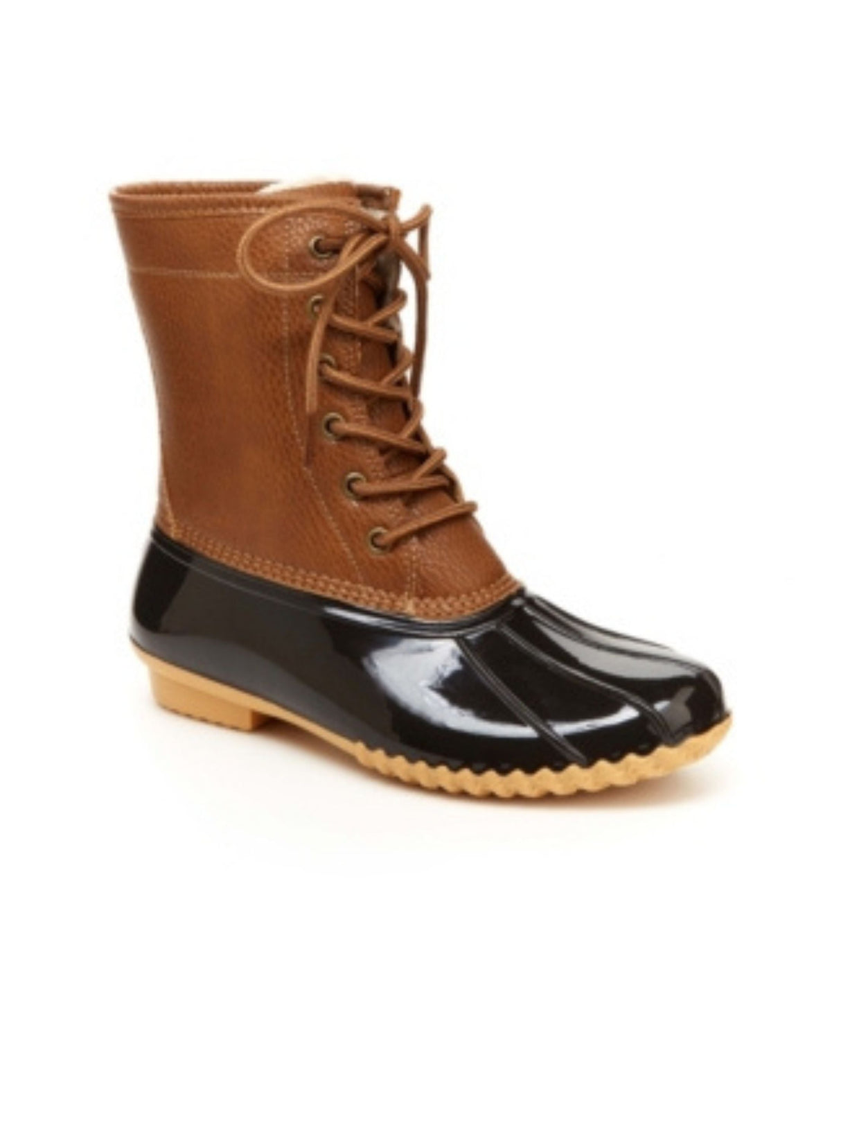 Image for Women's Textured Ankle Boots,Brown