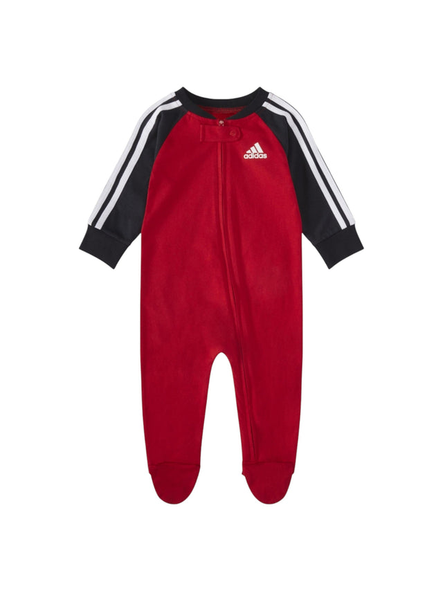 Image for Kids Boy's Striped Sleeves Jumpsuit,Red/Black