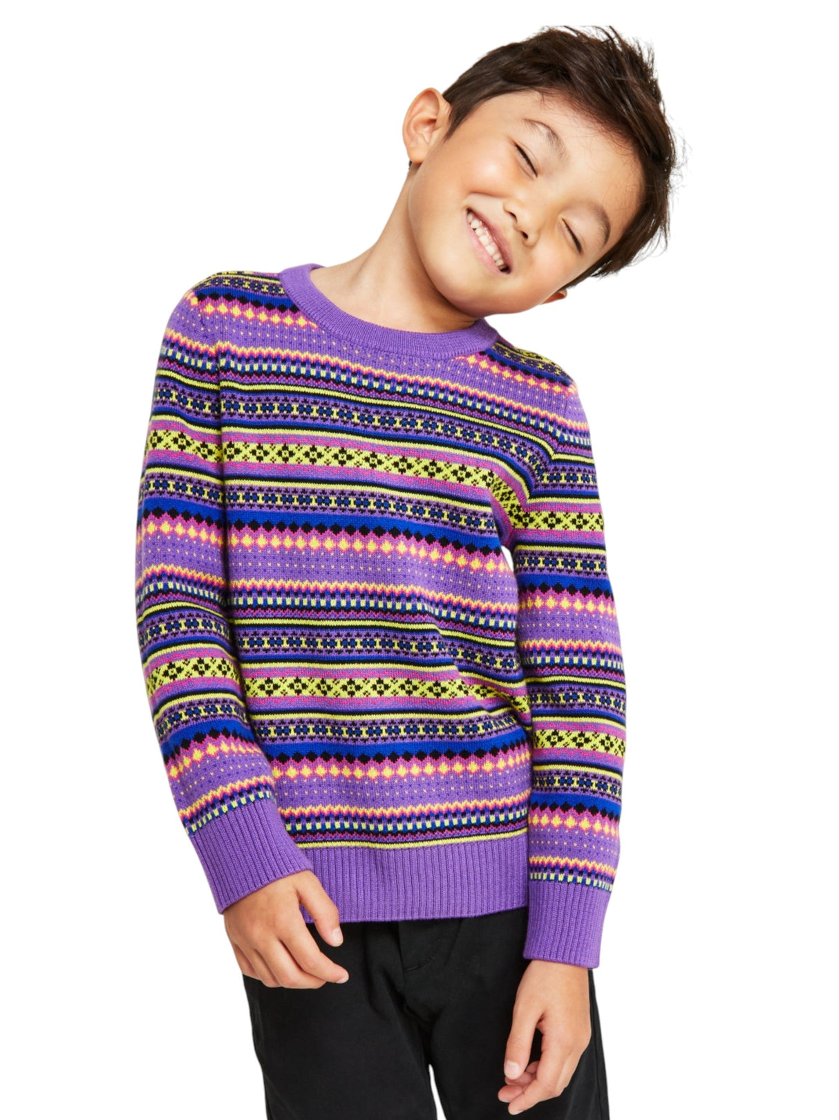 Image for Kids Boy's Embllished Sweaters,Multi