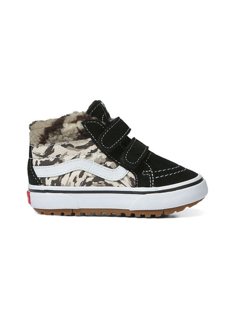 Image for Kids Girl's Printed Lined Boots,Black