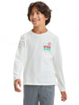 Image for Kids Boy's Printed Top,White