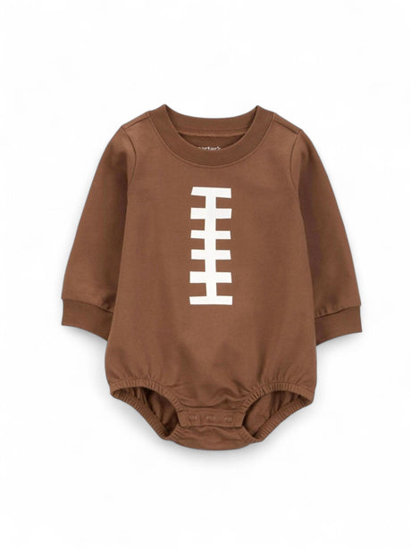 Image for Kids Boy's Printed Body Suit,Brown