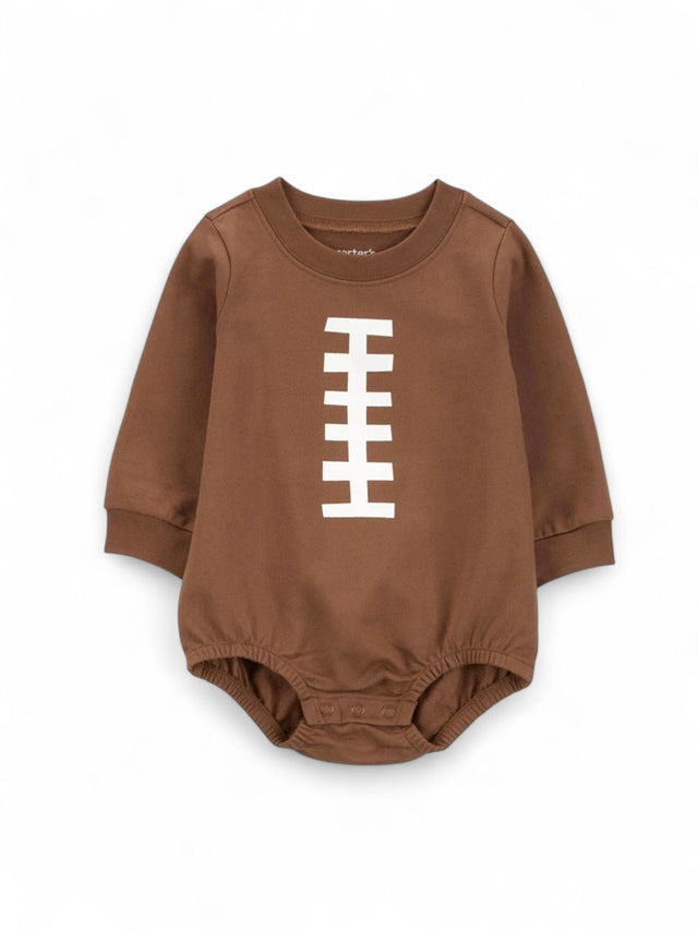 Image for Kids Boy's Printed Body Suit,Brown