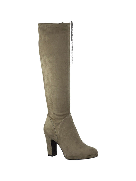 Image for Women's Plain Knee High Boots Heels,Taup