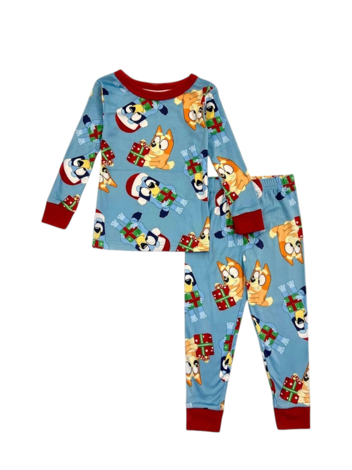 Image for Kids Boy's Printed Sleepwear Set,Blue