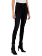 Image for Women's Studded Skinny Jeans,Black