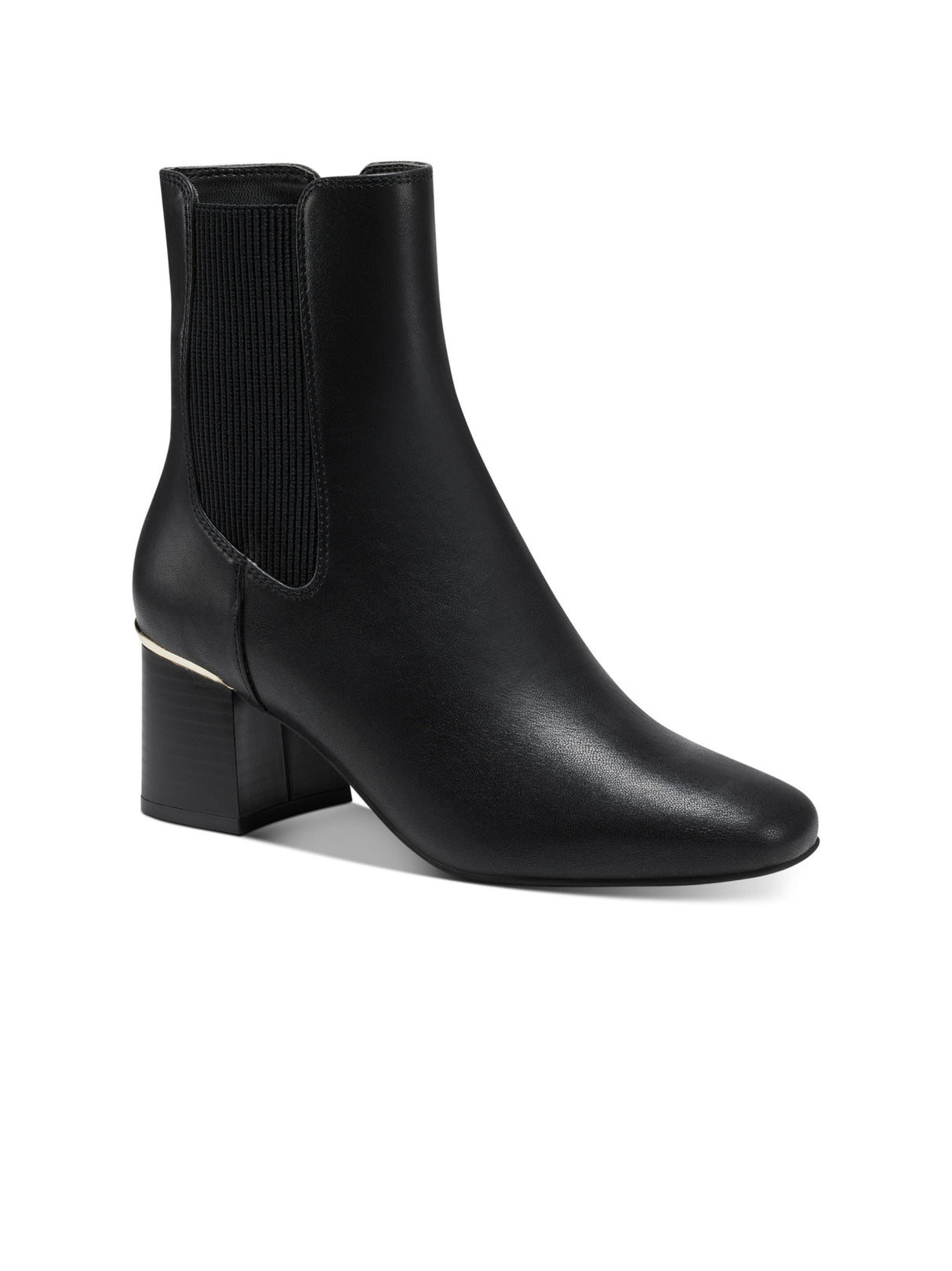 Image for Women's Plain Ankle Boots Heels,Black