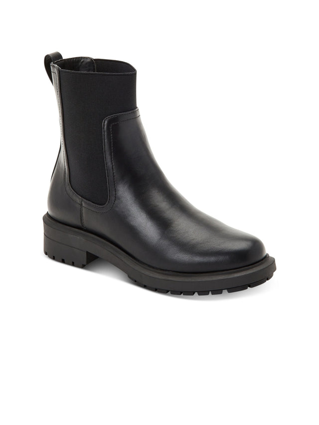 Image for Women's Plain Ankle Boots,Black