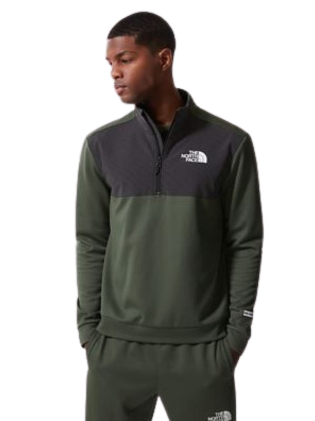 Image for Men's Textured Sweaters,Olive