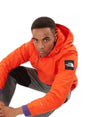 Image for Men's Plain Solid Jacket Two Pockets,Orange