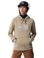 Image for Women's Brand Logo Printed Hoodies,Beige