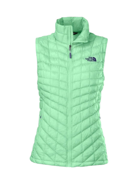 Image for Women's Quilted Vest Two Pockets,Light Turquoise