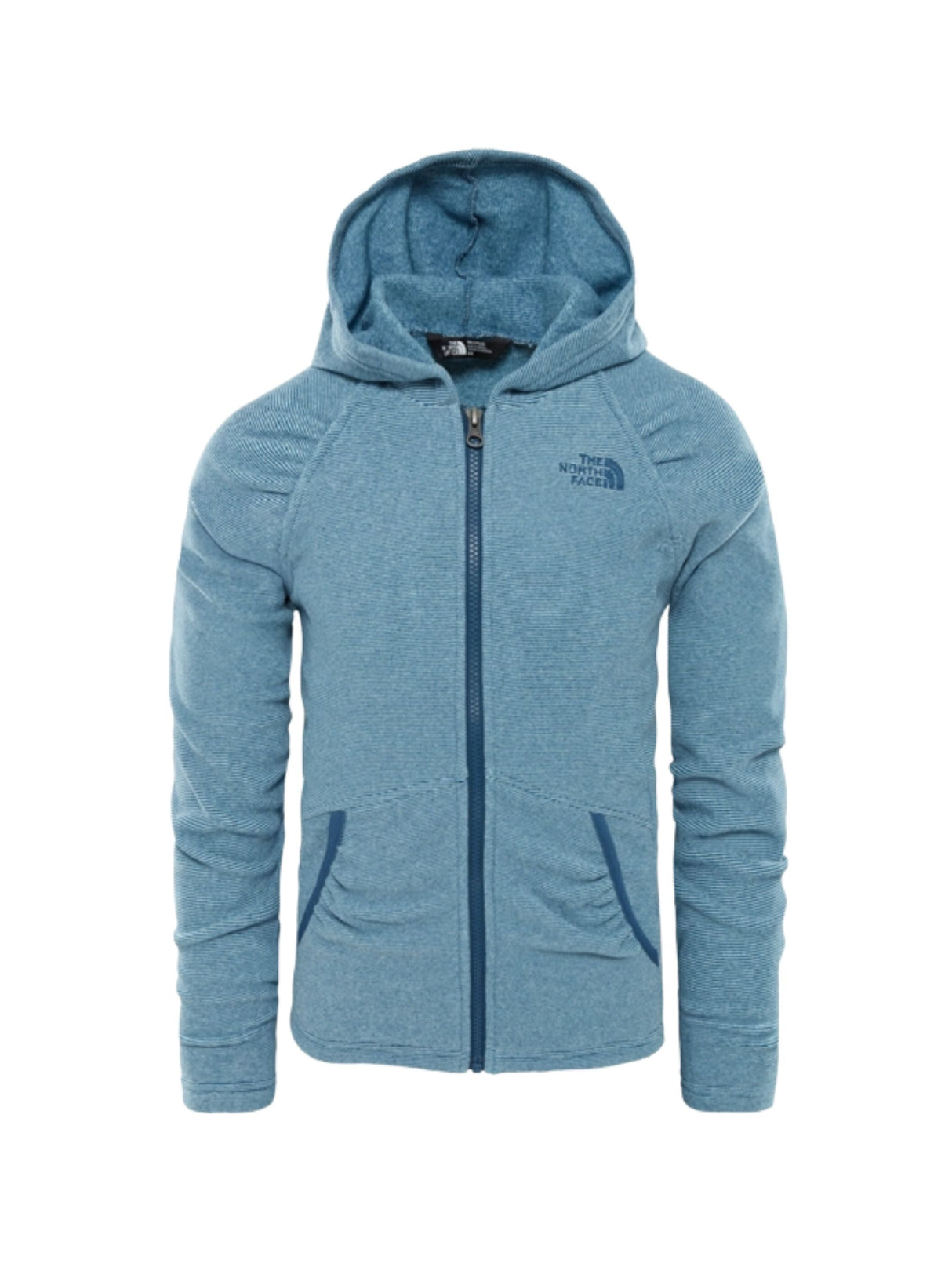 Image for Kids Girl's Striped Hoodie Sweaters One Pocket,Blue/Navy