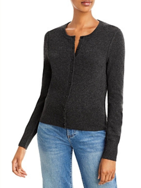 Image for Women's Textured Cardigan,Grey