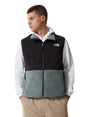 Image for Men's Colorblocked Vest 4 Pockets,Black\Green