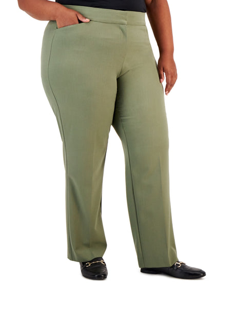 Image for Women's Plain Classic Pants,Olive