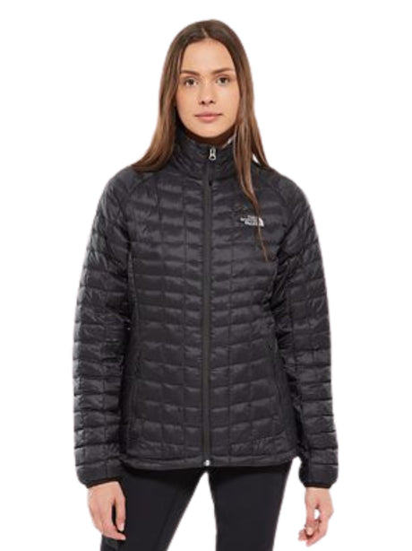 Image for Women's Quilted Jacket Two Pockets,Black