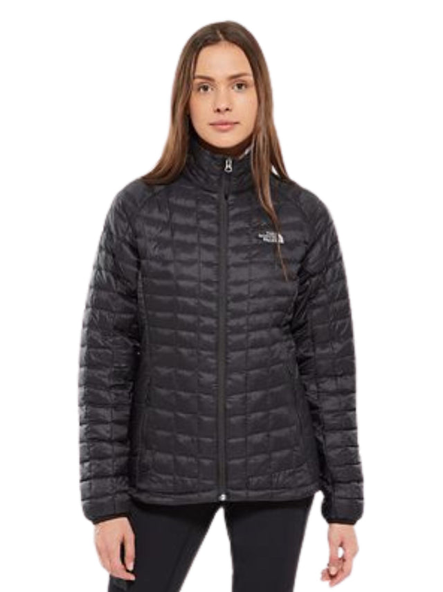 Image for Women's Quilted Jacket Two Pockets,Black