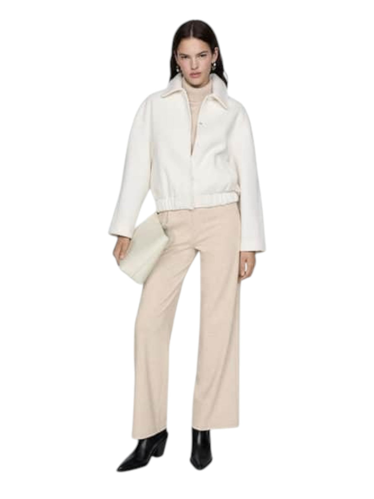 Image for Women's Plain Pants,Beige