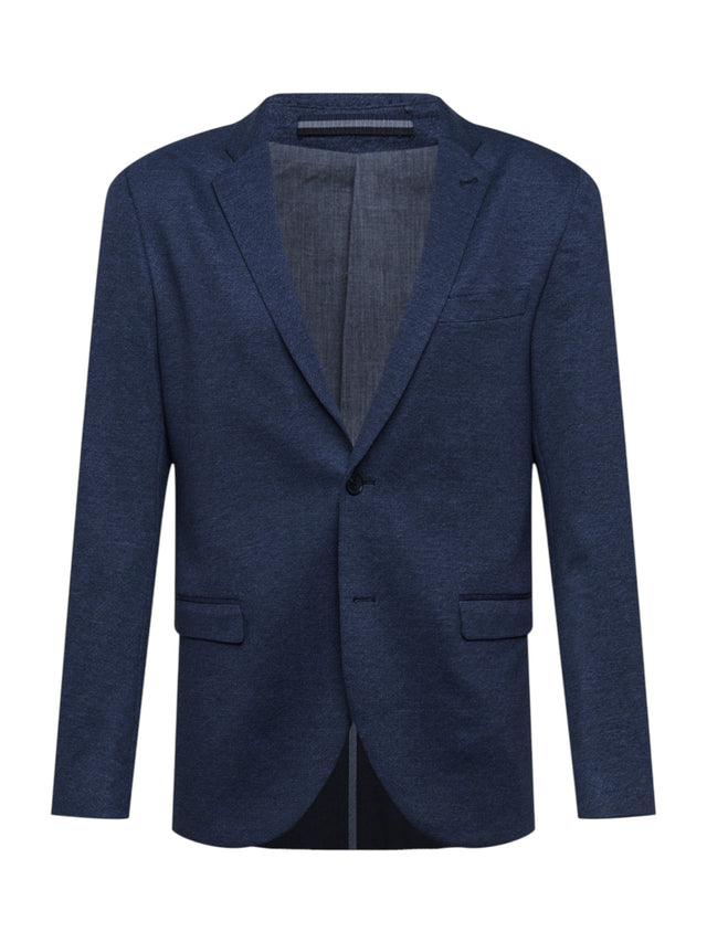 Image for Men's Heather Blazer Two Mock Pockets,Navy