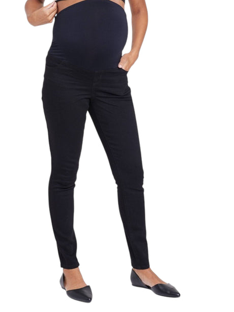 Image for Women's Plain Maternity Pants,Black