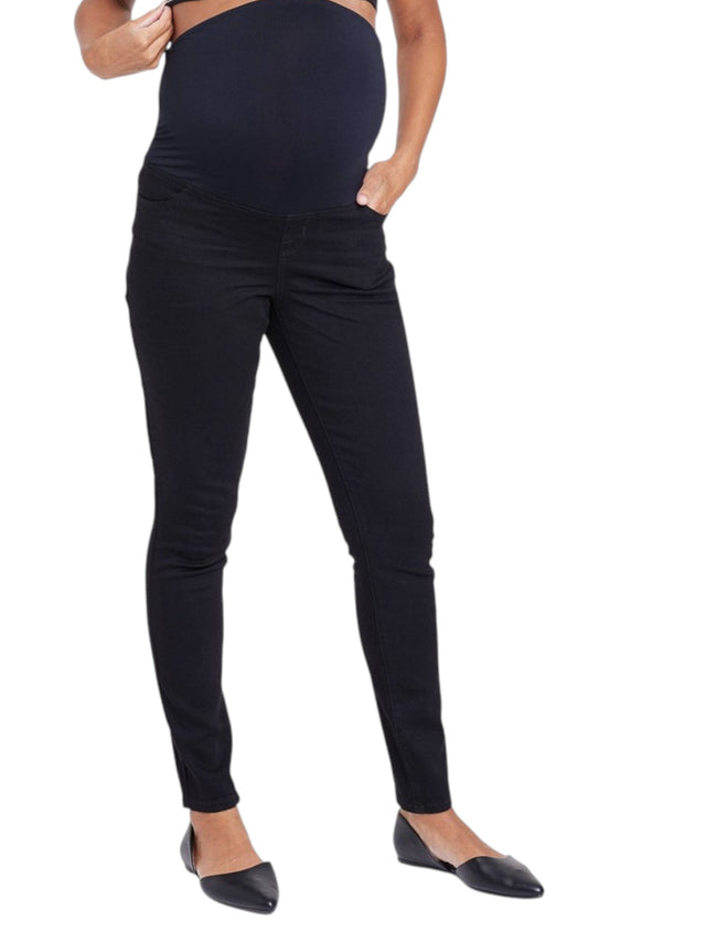 Image for Women's Plain Maternity Pants,Black