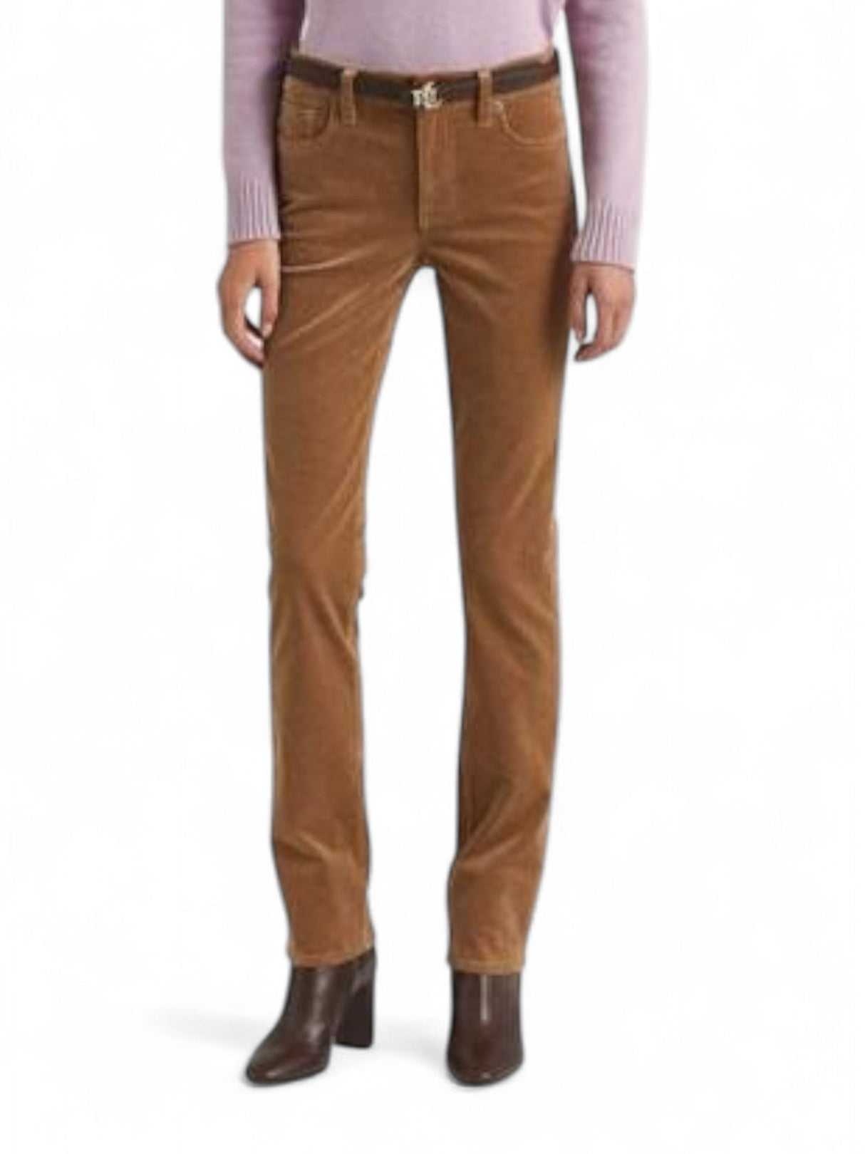 Image for Women's Textured Pants,Camel