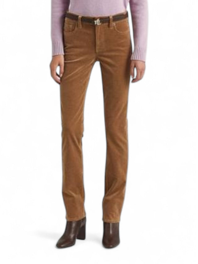 Image for Women's Textured Pants,Camel