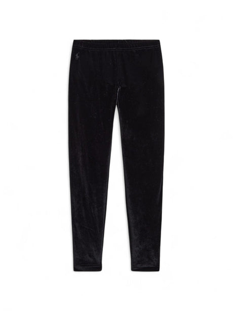 Image for Kids Girl's Velour Leggings,Black