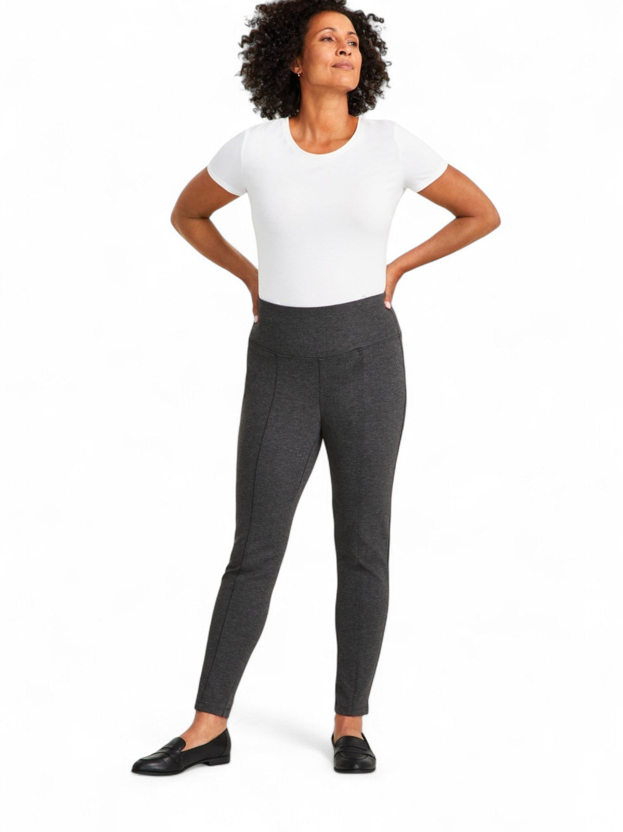 Image for Women's Heatheer Pants,Dark Grey