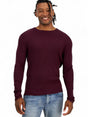Image for Men's Knitted Sweaters,Burgundy
