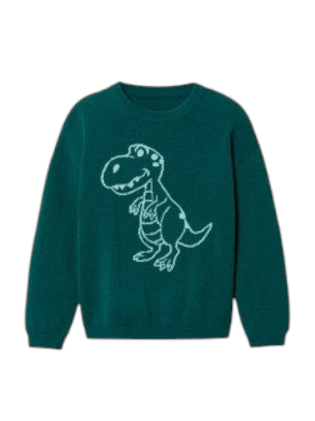 Image for Kids Boy's Knitted Sweaters,Olive 
