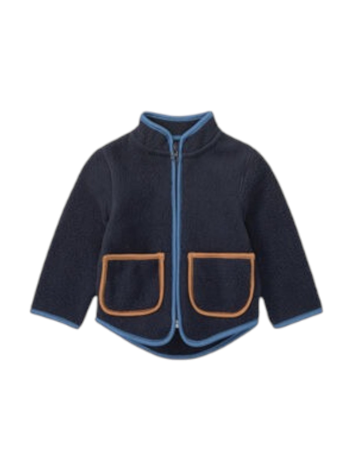Image for Kids Boy's Faux Fur Sweaters Two Pockets,Navy