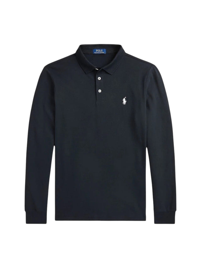 Image for Men's Plain Polo Shirt,Black