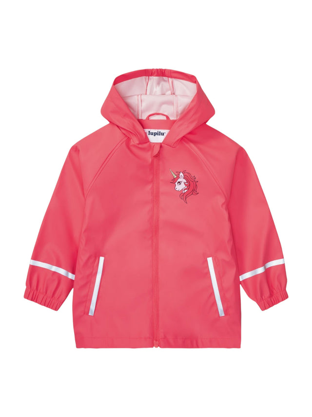 Image for Kids Girl's Waterproof Jackey Two Pockets,Pink