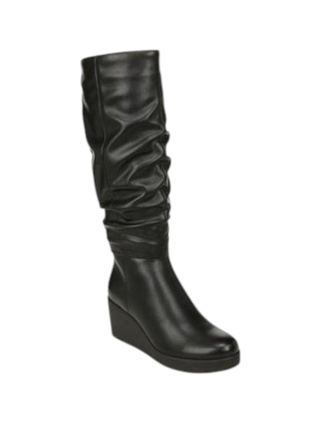 Image for Women's Plain Knee High Boots,Black