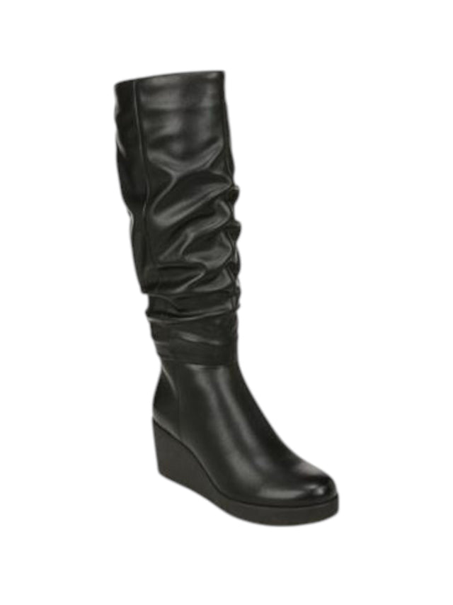 Image for Women's Plain Knee High Boots,Black